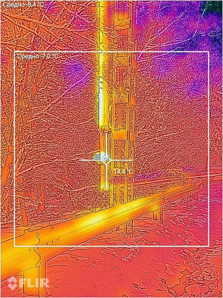 снимка със термокамера